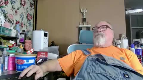 Snapshot of fatfreddythecat chatting on March 2025 05:51:01 AM Fred. online show from March 2025 05:51:01 AM