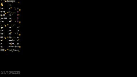 Snapshot of ftm_xxxperiencie chatting on October 2025 12:11:01 AM DEMONAELXX NEW ACCOUNT online show from October 2025 12:11:01 AM