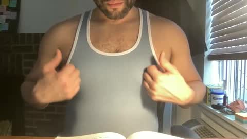 Snapshot of fuckyeahcoach chatting on February 2026 06:19:01 PM Muscle Bear Jock in Training online show from February 2026 06:19:01 PM
