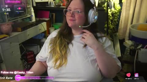 Geeky Kitten Leina -  online show from September 2025 09:58:01 AM