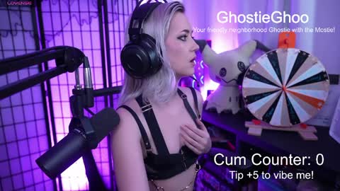 Ghostie online show from April 2026 12:08:02 AM