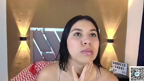 Snapshot of goddess_saori chatting on September 2025 09:49:01 PM Saori online show from September 2025 09:49:01 PM