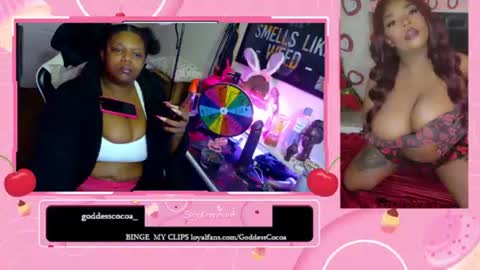 Snapshot of goddesscocoaa chatting on July 2026 04:15:01 AM Goddess Cocoa online show from July 2026 04:15:01 AM