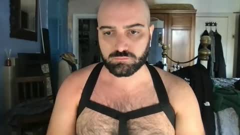 Snapshot of hairyleatherguy chatting on September 2025 12:10:02 PM Hairy Guy online show from September 2025 12:10:02 PM