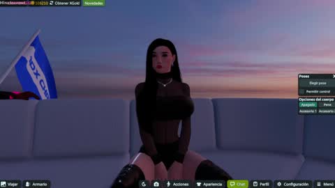 Snapshot of hinata__sweet chatting on June 2026 06:14:01 AM Hanna online show from June 2026 06:14:01 AM