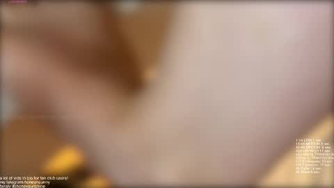 Snapshot of honey_sunshine chatting on May 2026 08:42:02 AM Jenyanew vid how I squirt in forest in bio online show from May 2026 08:42:02 AM