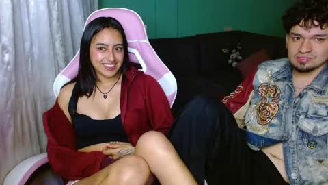 Snapshot of hotlatinocouple__ chatting on May 2026 11:12:03 PM Eevee Zoro online show from May 2026 11:12:03 PM