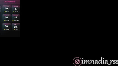 Snapshot of imnadiaroses chatting on July 2026 07:23:02 AM Nadia online show from July 2026 07:23:02 AM