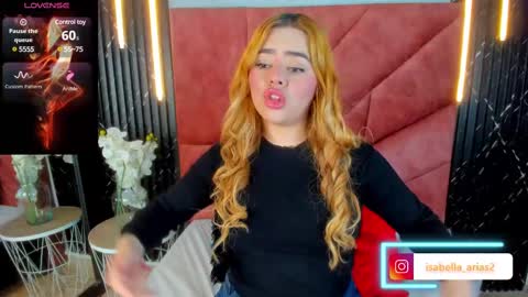 Snapshot of isabella_arias1 chatting on March 2025 04:19:01 AM Isabella Arias online show from March 2025 04:19:01 AM