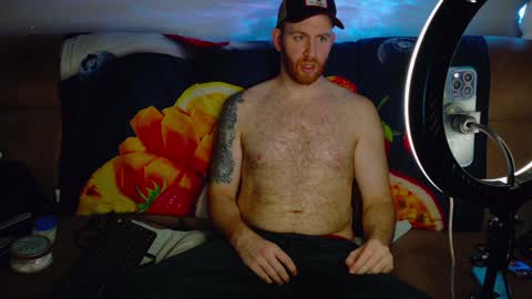 Tall Jewish Ginger DOM online show from January 2025 03:12:01 PM