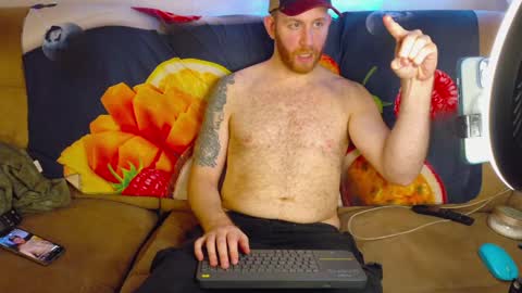 Tall Jewish Ginger DOM online show from January 2025 05:09:02 PM