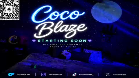 Snapshot of itscocoblaze chatting on June 2026 12:22:02 AM CoCo Blaze online show from June 2026 12:22:02 AM