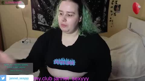 Snapshot of jannet_star chatting on February 2026 12:12:01 AM Jannet online show from February 2026 12:12:01 AM