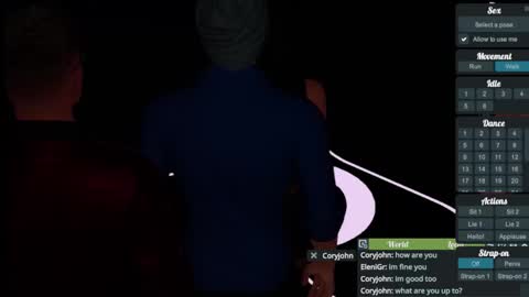 Snapshot of jstel chatting on October 2025 09:41:01 PM EleniGr online show from October 2025 09:41:01 PM