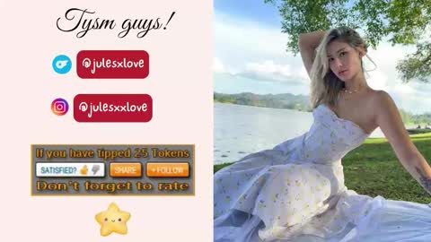 Snapshot of julesxdann chatting on September 2025 03:17:01 AM Jules and Dann Dont forget to give us thumps up online show from September 2025 03:17:01 AM