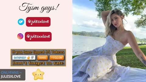 Snapshot of julesxdann chatting on October 2025 03:16:02 AM Jules and Dann Dont forget to give us thumps up online show from October 2025 03:16:02 AM