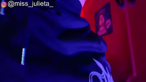 Snapshot of julieta_russell chatting on July 2026 11:56:02 AM Julieta online show from July 2026 11:56:02 AM