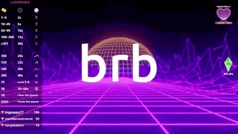 Katy online show from February 2025 10:21:02 PM