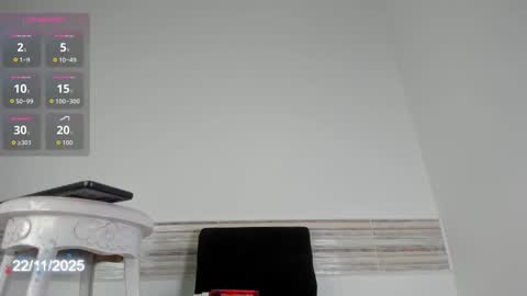 Kimberly 3 online show from November 2025 10:09:02 PM