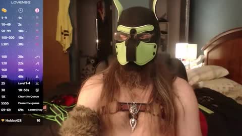 kinkywolf87 online show from April 2026 10:59:02 PM