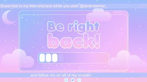 Snapshot of lavendermei chatting on May 2026 07:08:01 PM LavenderMei online show from May 2026 07:08:01 PM