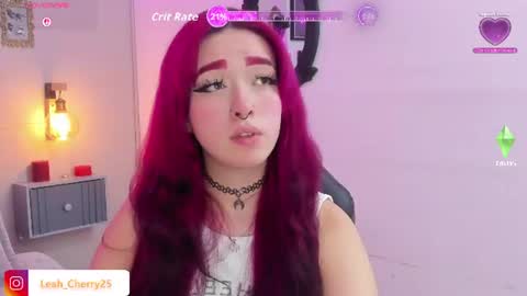 Snapshot of leah_cherry chatting on June 2026 09:36:02 PM Leah online show from June 2026 09:36:02 PM