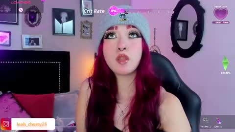 Snapshot of leah_cherry chatting on July 2026 10:14:02 PM Leah online show from July 2026 10:14:02 PM