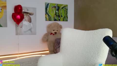 Lenna Goddess online show from February 2025 09:21:02 AM