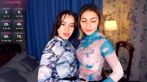 Hey hey our name is Mia  Elfy Lovense is active time to play   PVT IS OPEN  online show from January 2025 07:03:01 AM