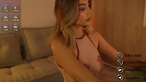Snapshot of letiziafulkers1 chatting on April 2026 02:22:01 PM Letizia Fulkers online show from April 2026 02:22:01 PM