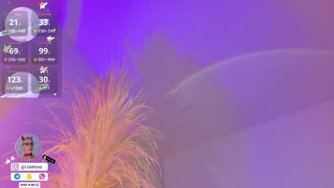 Snapshot of liiamluna chatting on April 2026 11:03:02 AM Liiam Luna online show from April 2026 11:03:02 AM