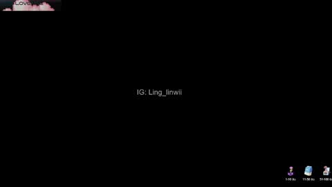 Snapshot of ling_meow chatting on May 2026 02:17:01 AM Ling online show from May 2026 02:17:01 AM