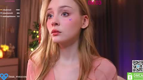 Snapshot of lissa_meooow chatting on March 2025 07:27:02 AM your Liza again. Next stream Dec. 1 at 2 or 3 GMT online show from March 2025 07:27:02 AM