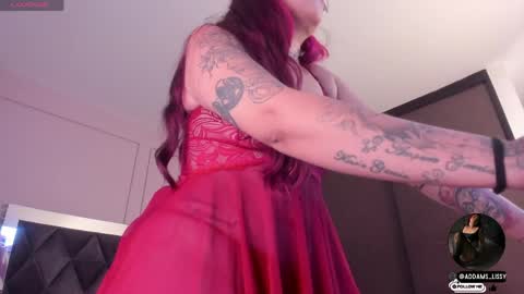 Snapshot of lissy_addams chatting on April 2026 12:03:01 PM Lissy online show from April 2026 12:03:01 PM