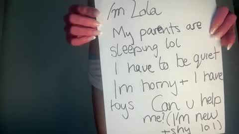 Snapshot of llolaford chatting on May 2026 06:20:01 AM lolaaa online show from May 2026 06:20:01 AM