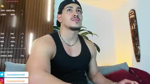 Snapshot of lucasanto_ chatting on July 2026 04:30:01 AM LUCA SANTOS online show from July 2026 04:30:01 AM