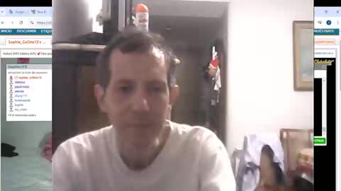 Snapshot of lucianoaxel chatting on January 2025 01:39:02 AM Luciano online show from January 2025 01:39:02 AM