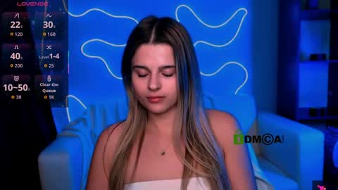 Snapshot of luckybabymeow chatting on May 2026 01:57:16 AM Mila Sweetheart online show from May 2026 01:57:16 AM