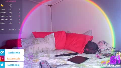 Snapshot of lustforlola chatting on January 2025 04:50:01 AM LOLA online show from January 2025 04:50:01 AM