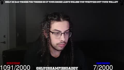 Snapshot of makeitraincreampiedaddy chatting on May 2026 06:00:01 AM onlycreampiesdaddy online show from May 2026 06:00:01 AM