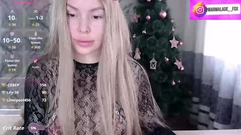 Snapshot of marmalade_fox chatting on January 2026 07:43:02 AM Marmalade Fox online show from January 2026 07:43:02 AM