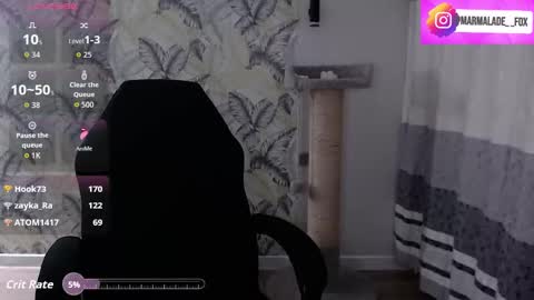 Snapshot of marmalade_fox chatting on February 2026 05:51:02 PM Marmalade Fox online show from February 2026 05:51:02 PM