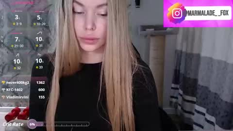 Snapshot of marmalade_fox chatting on February 2026 06:41:01 PM Marmalade Fox online show from February 2026 06:41:01 PM