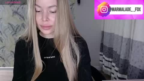 Snapshot of marmalade_fox chatting on May 2026 02:16:01 PM Marmalade Fox online show from May 2026 02:16:01 PM