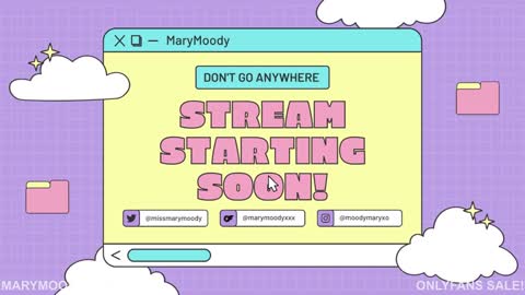 Mary Moody online show from November 2025 12:42:01 AM