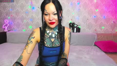 Snapshot of megan_blackmoon chatting on January 2025 11:03:01 AM Helena Tuman online show from January 2025 11:03:01 AM