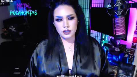 MetalPocahotass online show from November 2025 12:10:02 AM