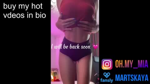 Snapshot of mia4sin chatting on June 2026 10:20:01 AM Mia Martskaya online show from June 2026 10:20:01 AM
