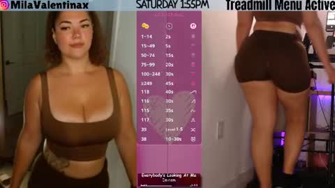 Snapshot of milavalentinax chatting on June 2026 05:55:02 PM Mila Valentina online show from June 2026 05:55:02 PM