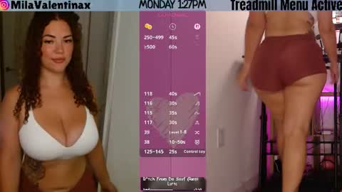 Snapshot of milavalentinax chatting on July 2026 05:27:02 PM Mila Valentina online show from July 2026 05:27:02 PM